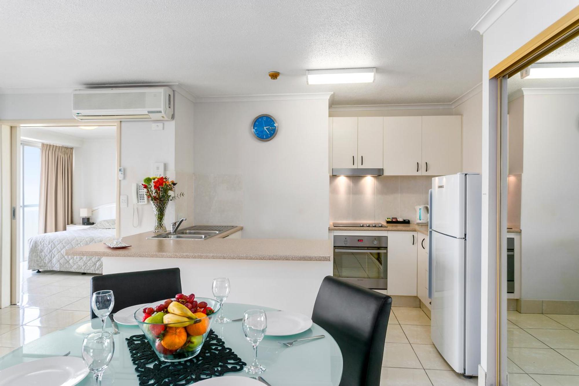Surfers Beachside Holiday Apartments Gold Coast Zimmer foto